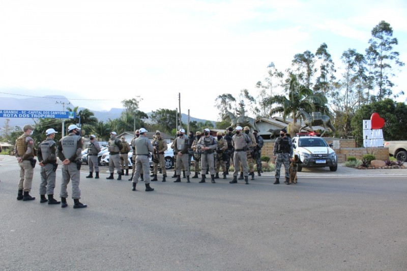 Brigada Militar E Pm De Santa Catarina Realizam Opera O Integrada Na