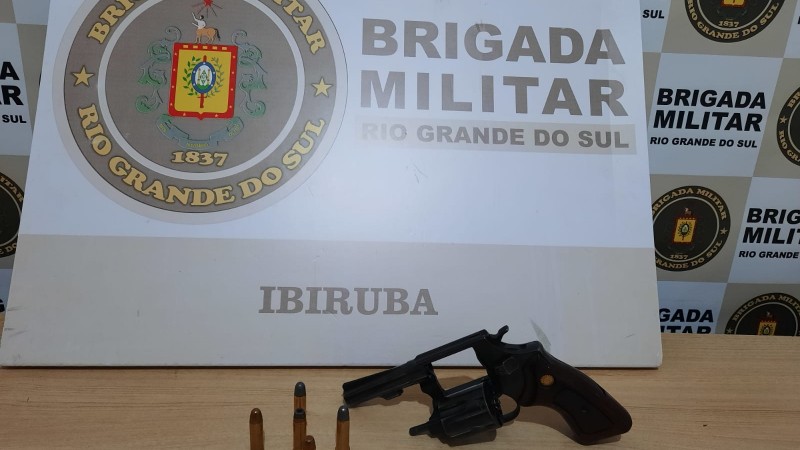 Brigada Militar efetua prisão por porte ilegal de arma em Ibirubá