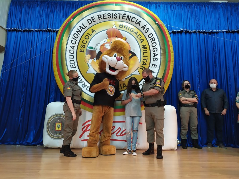 37º BPM realiza formatura do PROERD em Seberi Brigada Militar