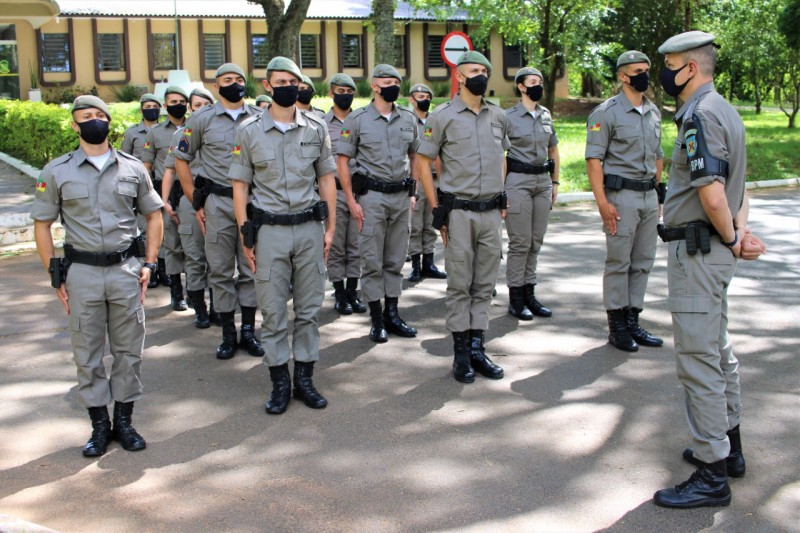 15º BPM tem reforço de 20 novos Policiais Brigada Militar