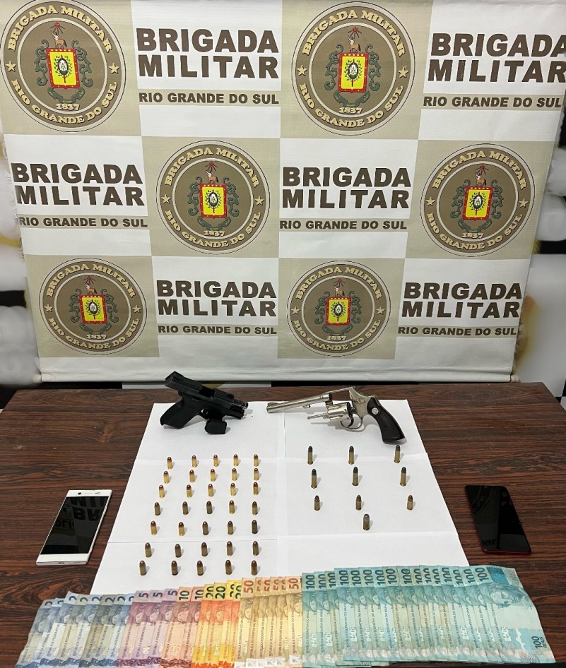 Brigada Militar Prende Trio Armas E Muni Es Em Arroio Do Sal