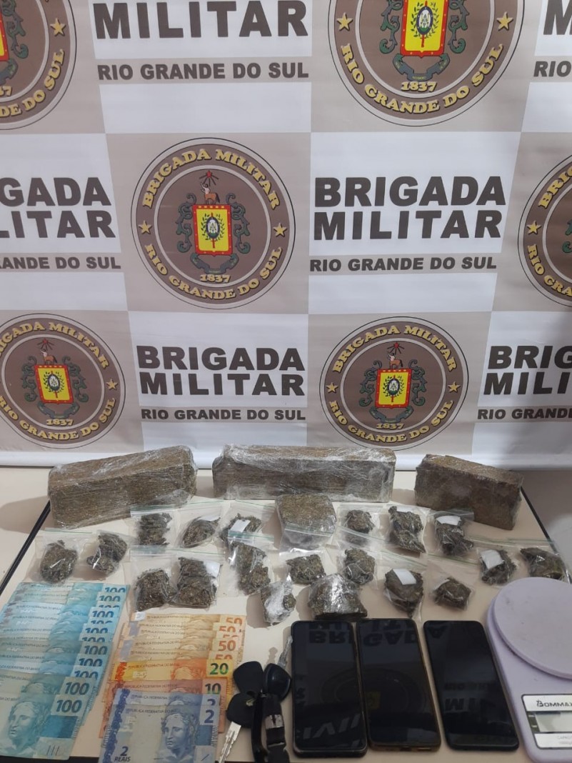 Brigada Militar Prende Trio 2 2kg De Maconha Em Gramado Brigada