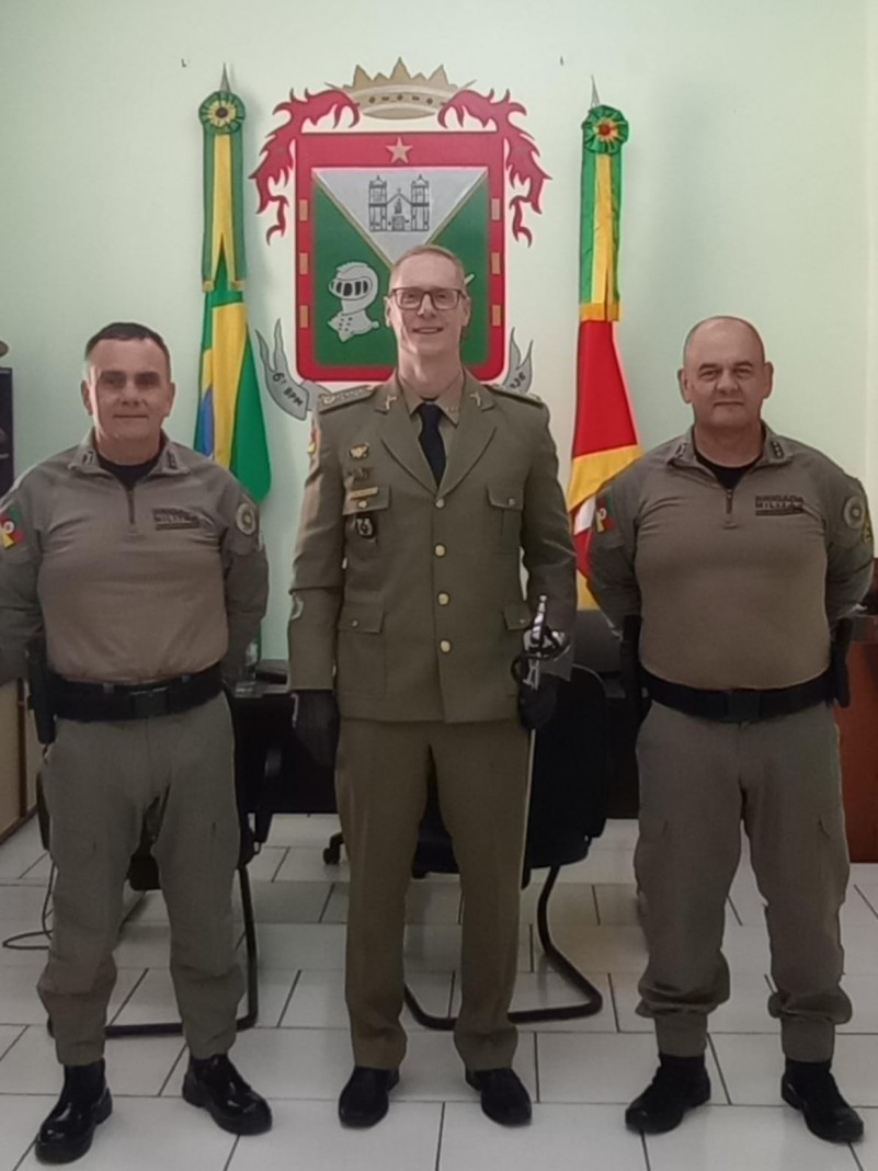 CRPO Sul Recebe Novo Oficial Brigada Militar