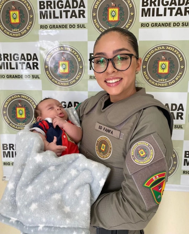 Soldado Da Brigada Militar Salva Beb Engasgado Em Xangri L Brigada