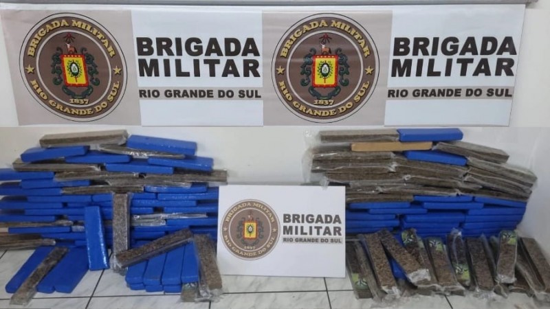 Brigada Militar prende homem por tráfico de drogas em Erechim Brigada