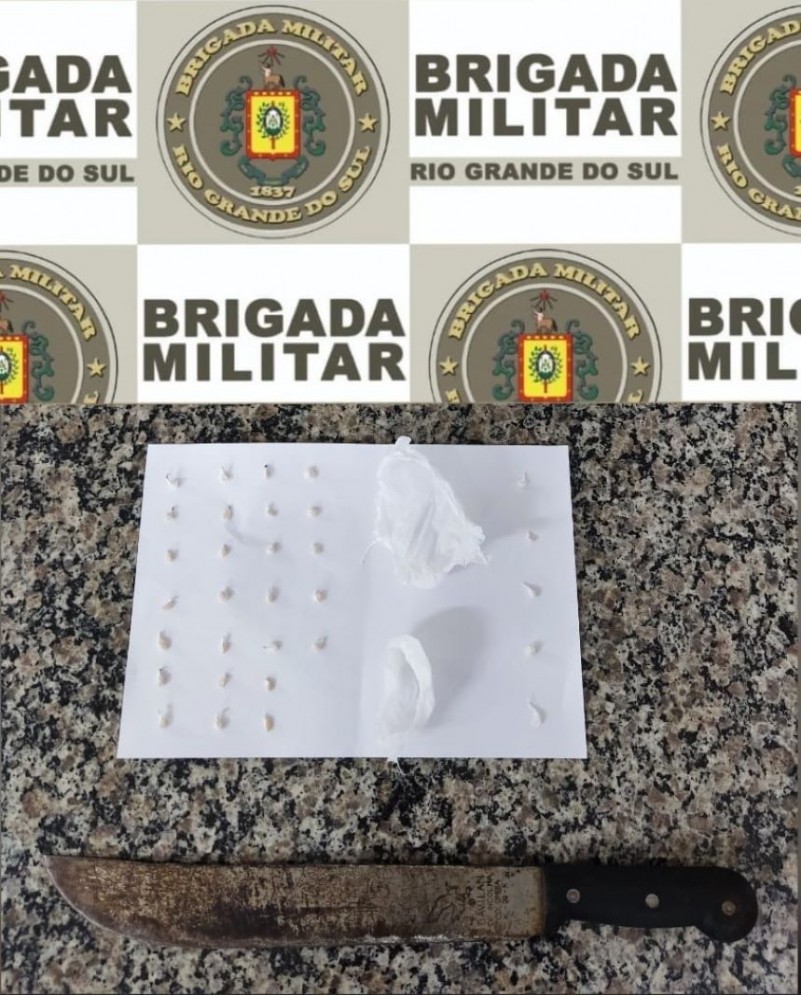 Brigada Militar realiza prisões por violência doméstica tráfico de