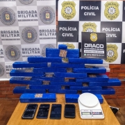 BM E PC Apreendem Aproximadamente 15 Kg De Drogas Em Cachoeira Do Sul