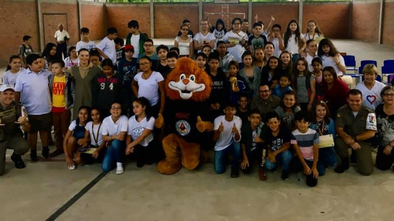 Brigada Militar realiza formatura do Proerd em Santa Maria 