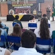 Brigada Militar realiza formatura do Proerd em Santa Maria 