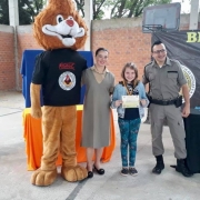 Brigada Militar realiza formatura do Proerd em Santa Maria 