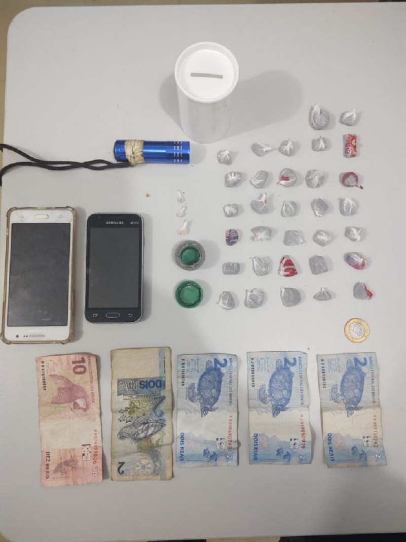 Apreensão de drogas