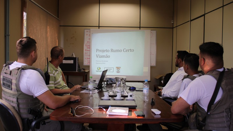 Patrulha Rural de Viamão participa de treinamento sobre o georreferenciamento