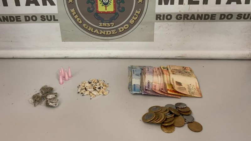 BM de Viamão prende por tráfico de drogas