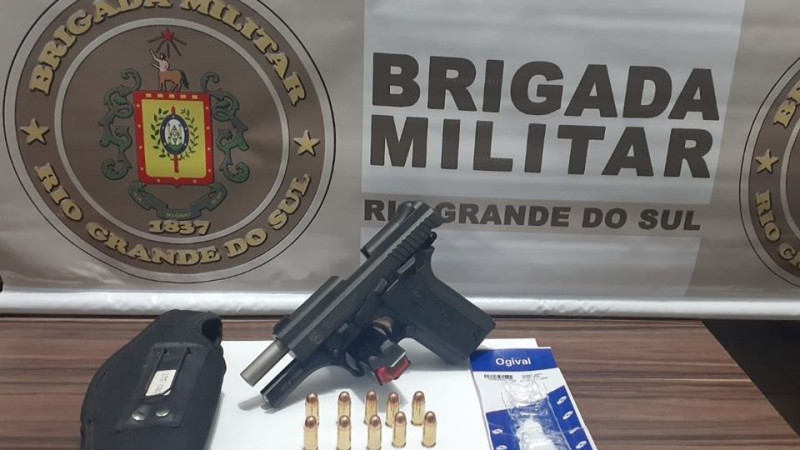 ARMA DE FOGO APREENDIDA PELA BM