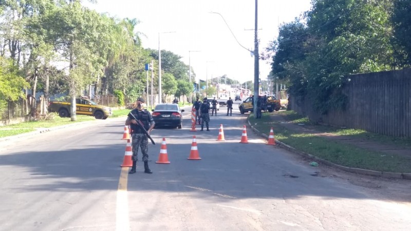 barreira policial