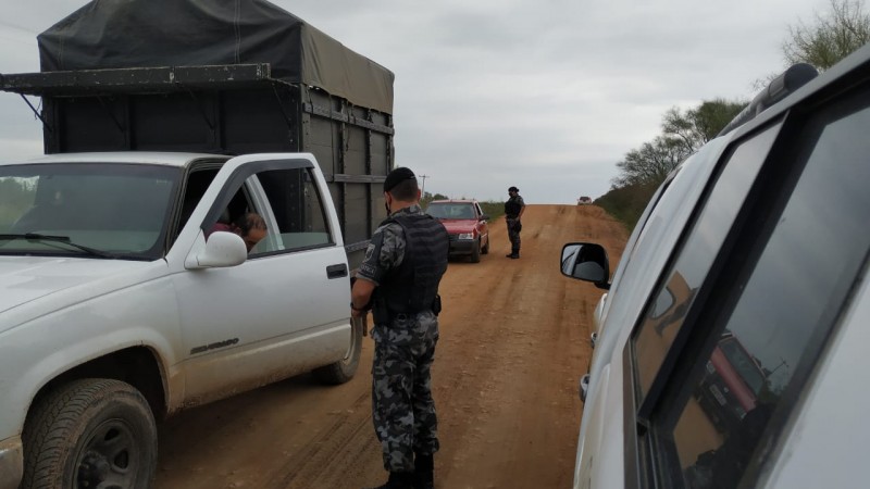 abordagem de veículos no interior