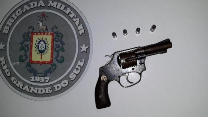 arma apreendida