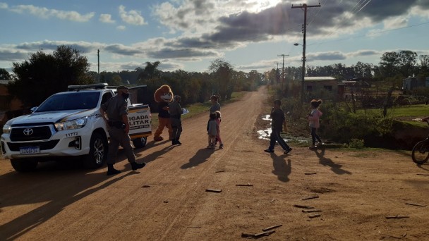 Entrega de alimentos