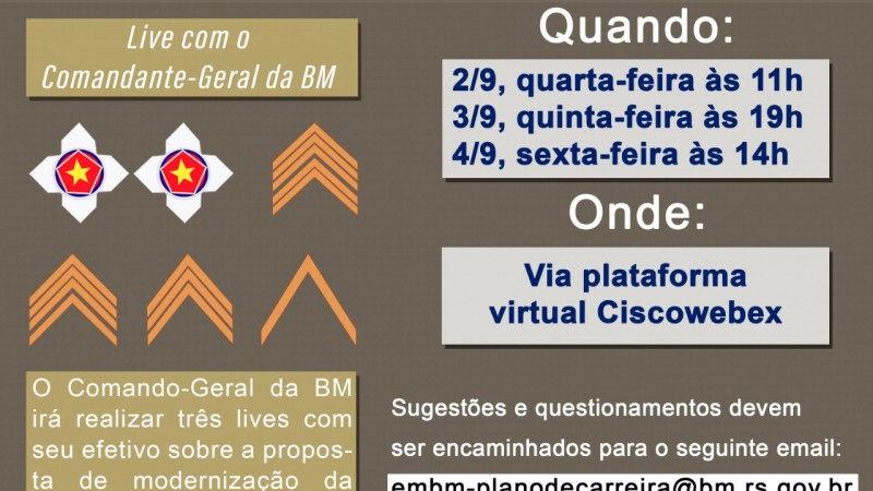 Live do Comando-Geral