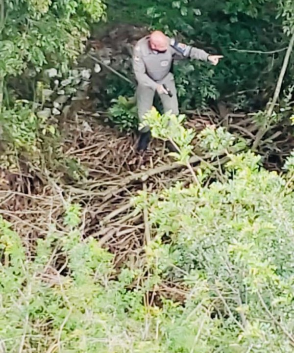 Comandante do 26°BPM também esteve presente nas buscas