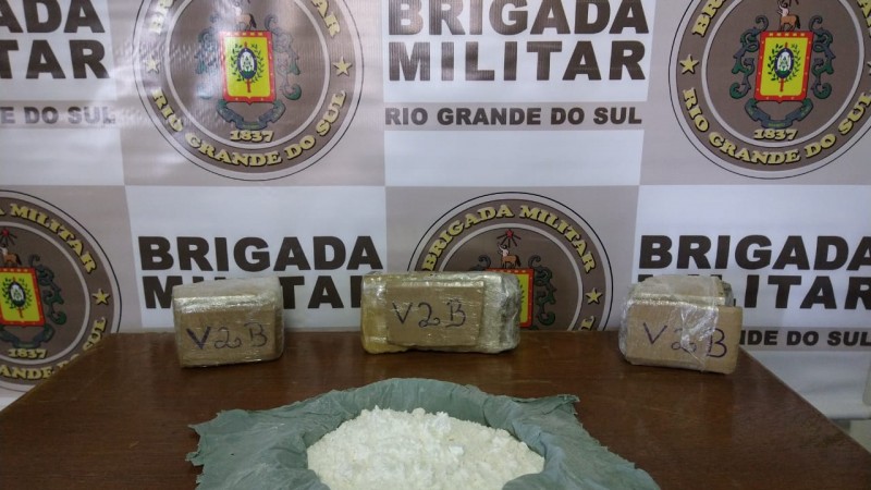 tijolos de drogas