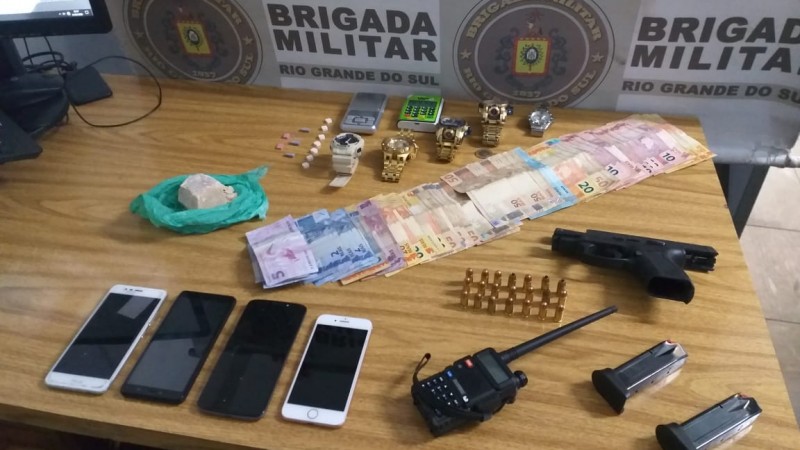 Apreensão de arma