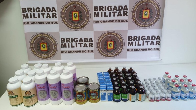 materiais apreeendidos