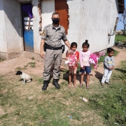 pm com crianças