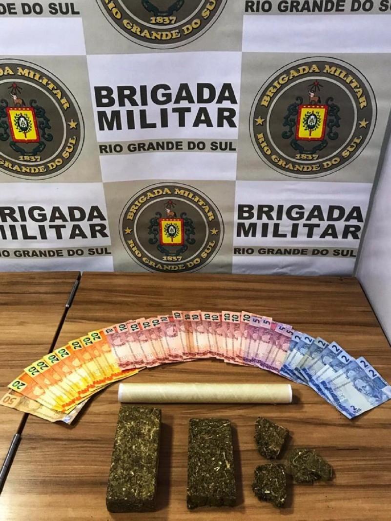 Brigada Militar entrega doações da “Ação Criança Feliz” em Santa