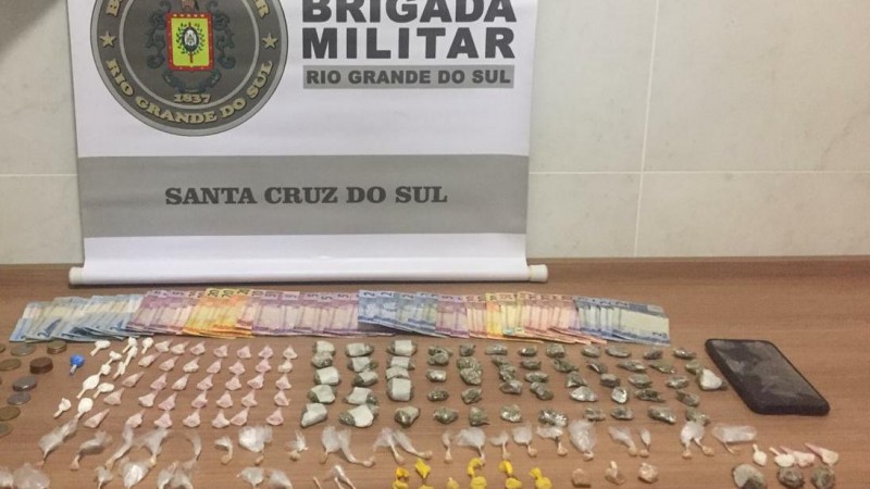 Brigada Militar entrega doações da “Ação Criança Feliz” em Santa