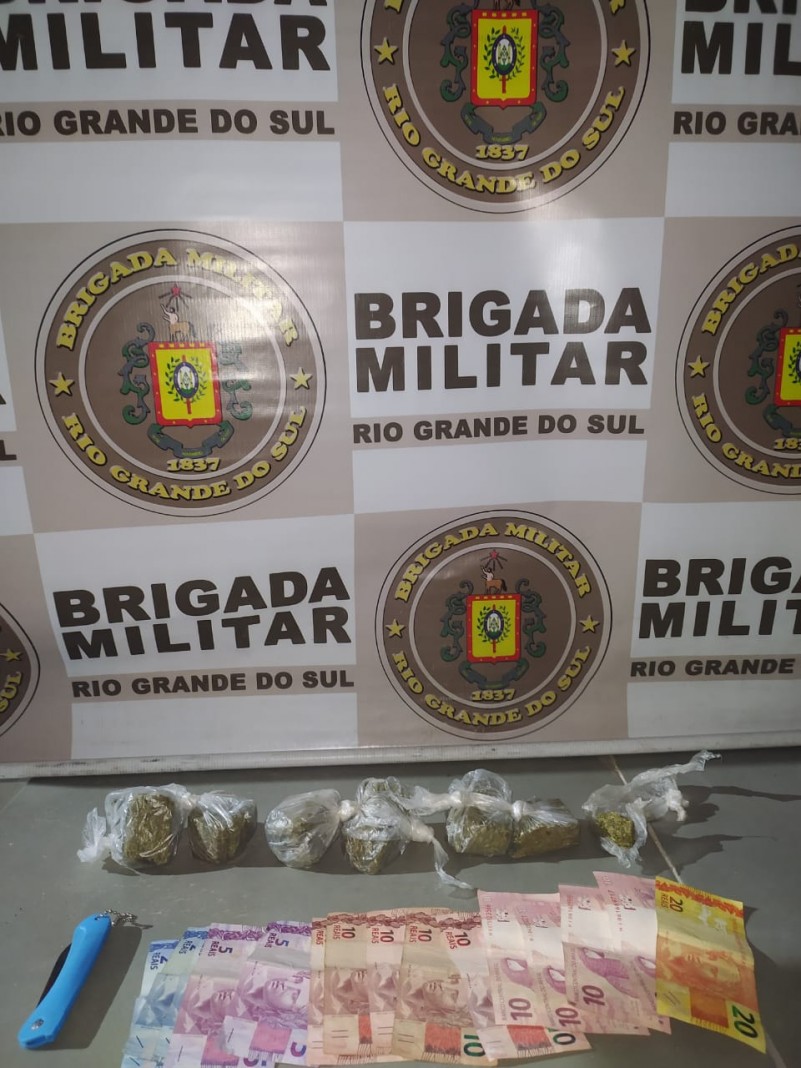 Brigada Militar entrega doações da “Ação Criança Feliz” em Santa