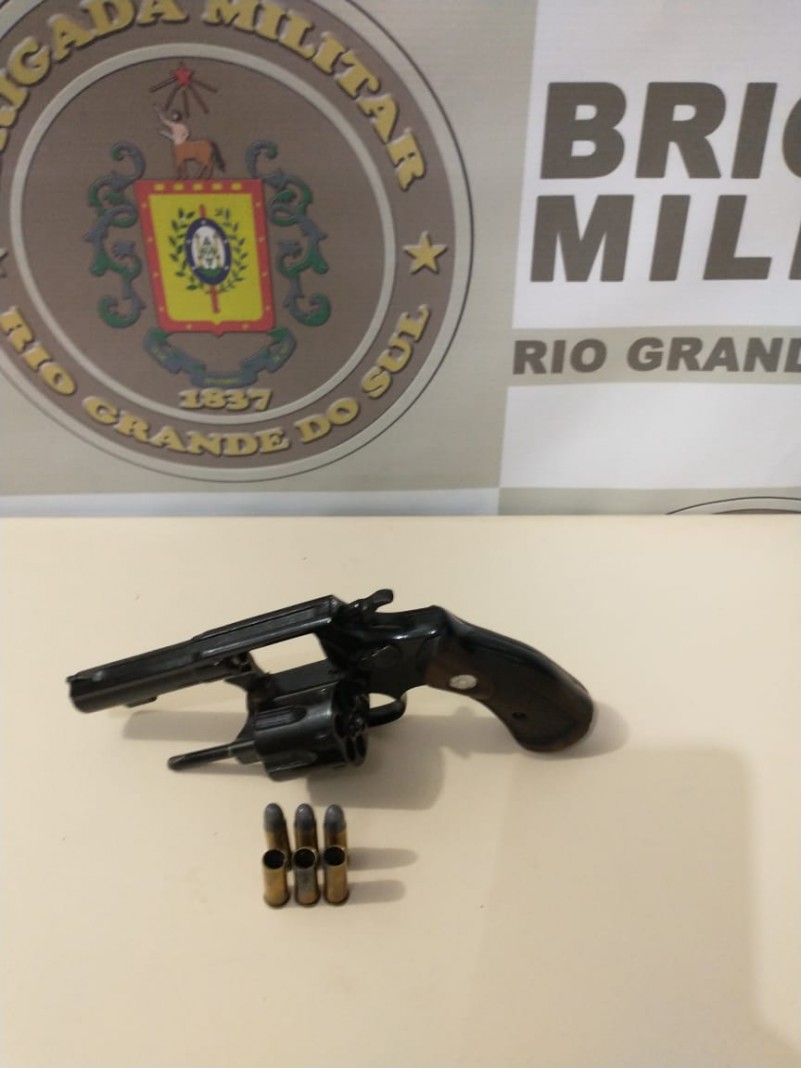 arma apreendida