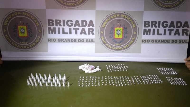 Drogas apreendidas