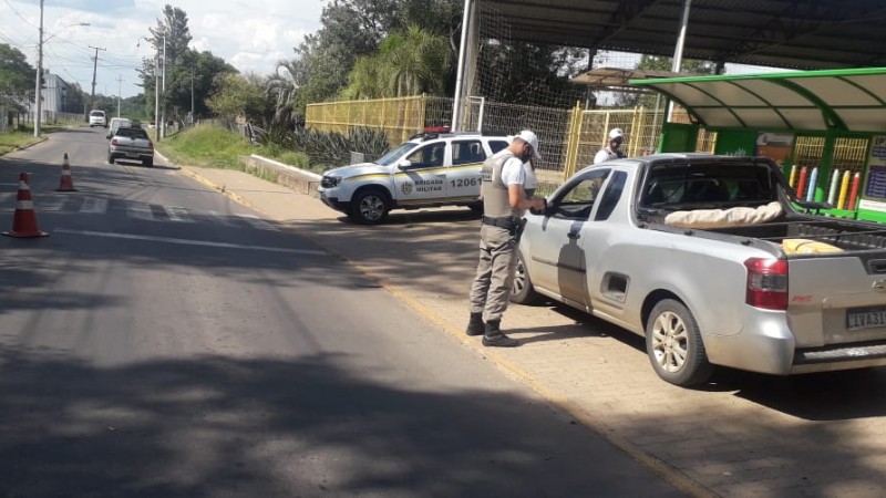 Policiamento em Canoas e Nova Santa Rita