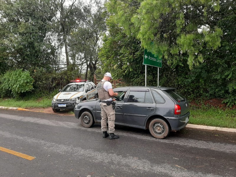 Policiamento em Nova Santa Rita e Canoas