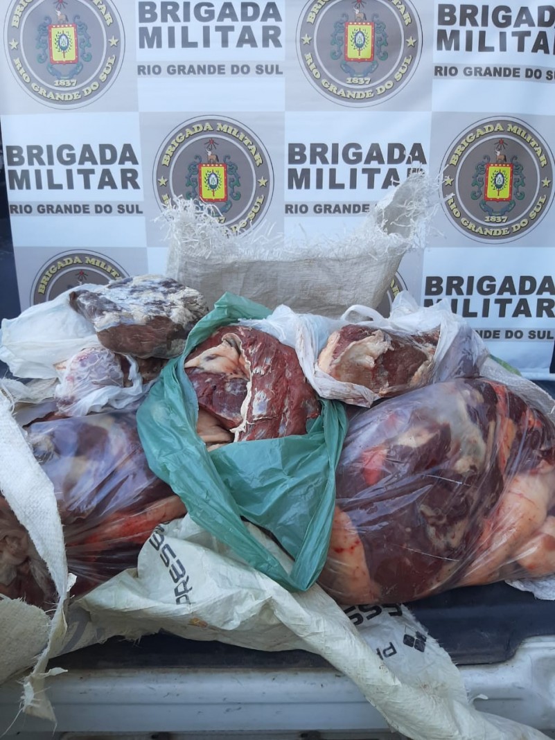 Operação conjunta apreende quatro toneladas de carne de cavalo em