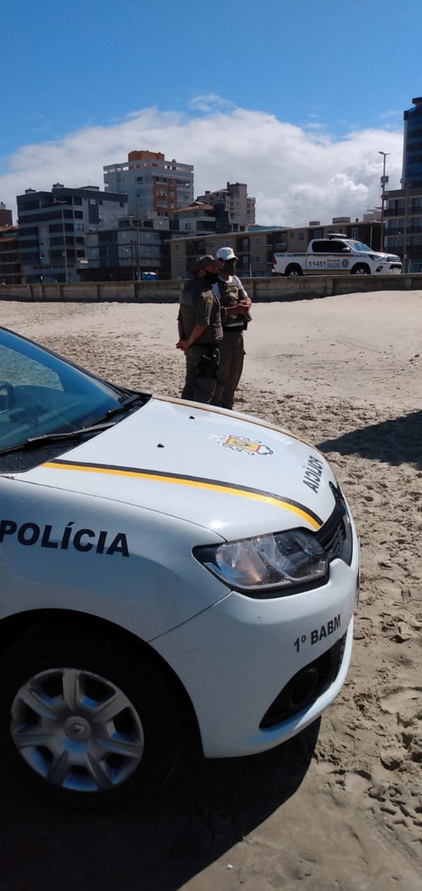 Fiscalização na orla