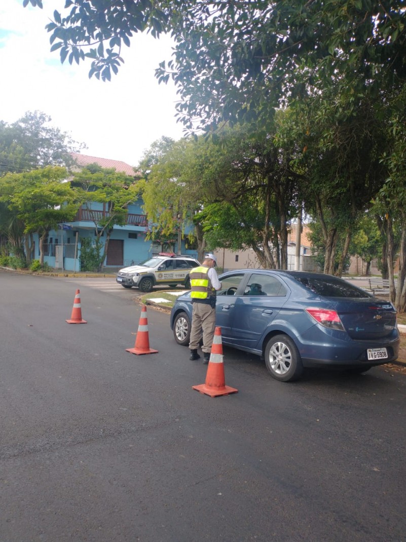 Policiamento em Canoas