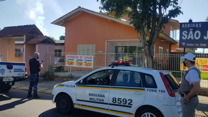 operação nos comércios e outros locais