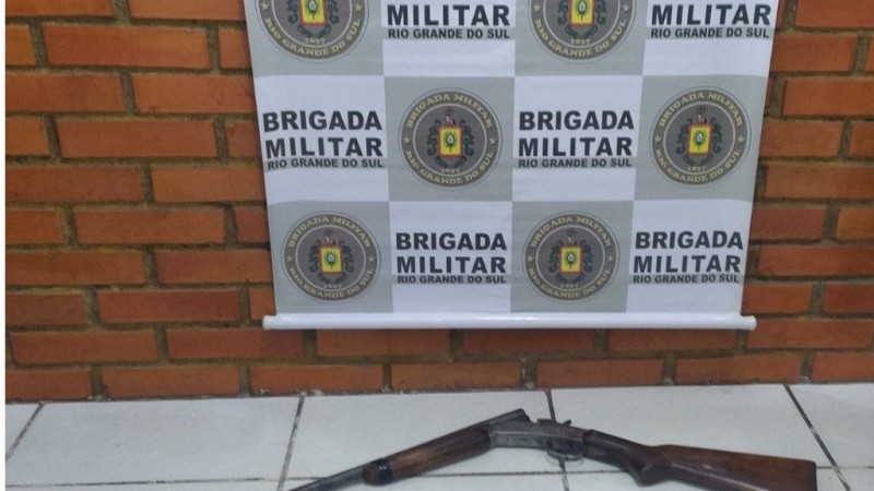arma apreendida