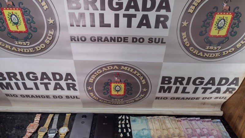Material apreendido