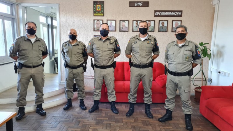 Despedida do tenente Sebastiany, transferido de Unidade