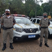 2º BPAT recebe três viaturas