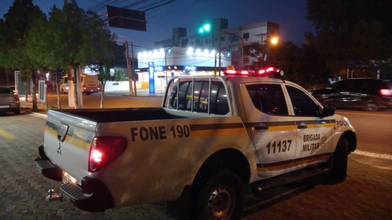 Policiamento em Nova Santa Rita e Canoas