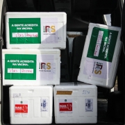 Distribuição de vacinas para o RS