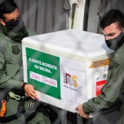 Distribuição de vacinas para o RS