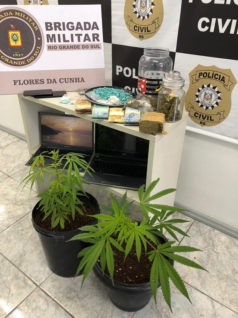 Apreensão em Flores da Cunha em 20 de maio