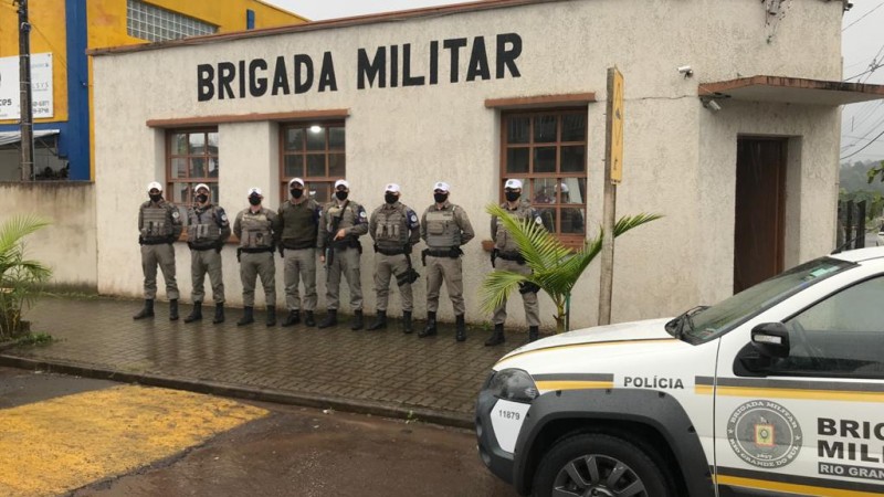 Comando do 8º BPM visita município de Maquiné