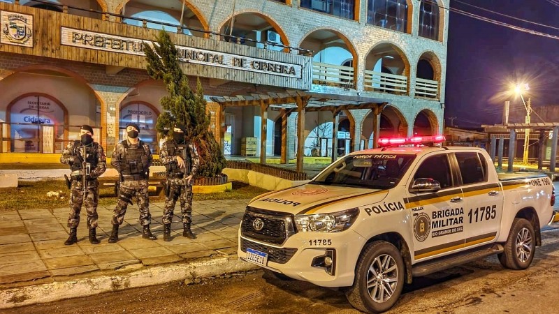 Força Tática do 8º BPM reforça policiamento em Cidreira