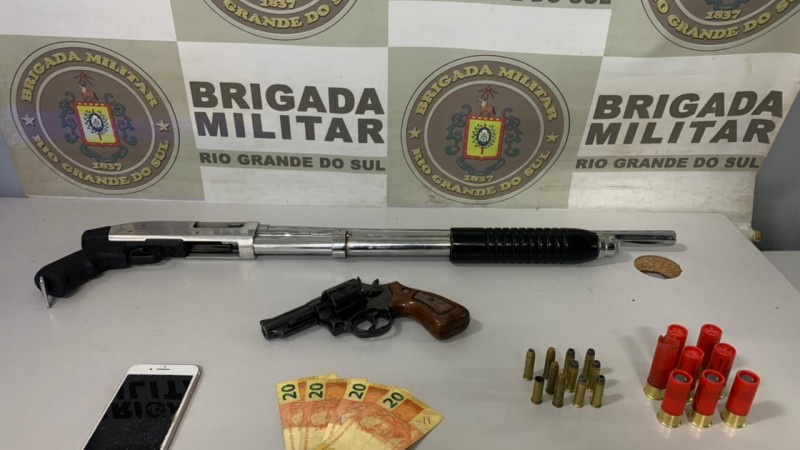 Seis armas de fogo são apreendidas durante Operação Viamão Adsumus